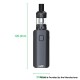 Authentic Eleaf iStick Amnis 2 1100mAh Box Mod Battery w/ GTiO Tank Kit - Green, 0.6ohm / 1.2ohm (Basic Version)