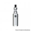 Authentic Eleaf iStick Amnis 2 1100mAh Box Mod Battery w/ GTiO Tank Kit - Silver, 0.6ohm / 1.2ohm (Childproof Version)