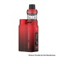 Authentic Vaporesso SWAG II 80W VW Box Mod w/ NRG PE Tank Atomizer Kit - Red, 3.5ml, 5~80W, 1 x 18650