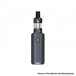 Authentic Eleaf iStick Amnis 2 1100mAh Box Mod Battery w/ GTiO Tank Kit - Black, 0.6ohm / 1.2ohm (Basic Version)