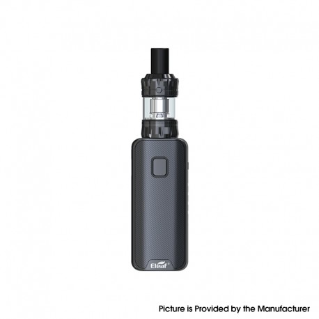 Authentic Eleaf iStick Amnis 2 1100mAh Box Mod Battery w/ GTiO Tank Kit - Black, 0.6ohm / 1.2ohm (Childproof Version)