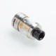 Authentic Innokin iSub-B Sub Ohm Tank Clearomizer - Silver, Stainless Steel + Pyrex Glass, 3ml / 4ml, 0.35ohm, 24mm Diameter