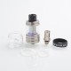 Authentic Innokin iSub-B Sub Ohm Tank Clearomizer - Silver, Stainless Steel + Pyrex Glass, 3ml / 4ml, 0.35ohm, 24mm Diameter