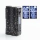 Authentic DOVPO Topside 90W TC VW Variable Wattage Squonk Box Mod - Black + Gray, 10ml, 1 x 18650 / 21700