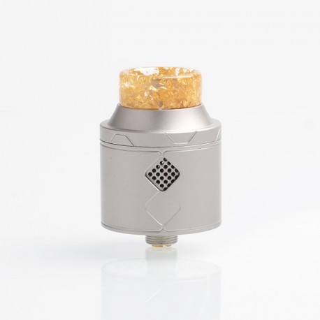 Authentic Goforvape Eternal RDA Rebuildable Dripping Atomizer - Space Grey, Stainless Steel, 25mm Diameter