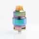 Authentic Goforvape Double UP RTA Rebuildable Tank Atomzier - Rainbow, Stainless Steel + Glass, 2ml, 23mm Diameter