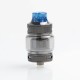 Authentic Goforvape Double UP RTA Rebuildable Tank Atomzier - Gunmetal, Stainless Steel + Glass, 2ml, 23mm Diameter