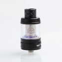 Authentic Innokin iSub-B Sub Ohm Tank Clearomizer - Black, Stainless Steel + Pyrex Glass, 3ml / 4ml, 0.35ohm, 24mm Diameter