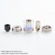 Authentic Innokin iSub-B Sub Ohm Tank Clearomizer - Black, Stainless Steel + Pyrex Glass, 3ml / 4ml, 0.35ohm, 24mm Diameter