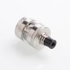 Authentic Steam Crave Glaz Mini MTL RTA Rebuildable Tank Atomizer - Silver, Stainless Steel, 23mm Diameter