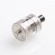 Authentic Steam Crave Glaz Mini MTL RTA Rebuildable Tank Atomizer - Silver, Stainless Steel, 23mm Diameter