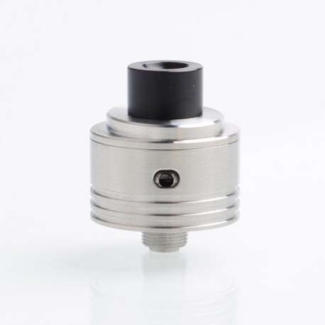 YFTK Hellfire Saber Style MTL / DL RDA Rebuildable Dripping Atomizer w/ BF Pin - Silver, 316 Stainless Steel, 22mm Diameter