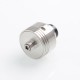 YFTK Hellfire Saber Style MTL / DL RDA Rebuildable Dripping Atomizer w/ BF Pin - Silver, 316 Stainless Steel, 22mm Diameter