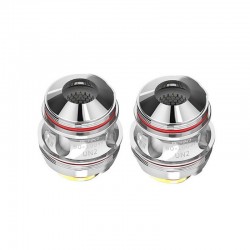 [Ships from Bonded Warehouse] Authentic Uwell Valyrian 2 II UN2 Single Meshed Coil Head - Silver, SS, 0.32ohm (90~100W) (2 PCS)