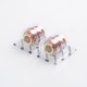 Authentic Uwell Valyrian 2 2 II UN2 Single Meshed Coil Head - Silver, Stainless Steel, 0.32ohm (90~100W) (2 PCS)