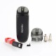 Authentic Nevoks Lusty 25W 1000mAh Pod System Starter Kit - Black, 0.6ohm / 1.4ohm