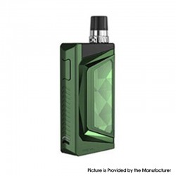 Authentic Wismec PREVA 1050mAh Box Mod Battery Starter Kit w/ Pod Cartridge - Green, 2ml, 0.2~1.7ohm (Pod Version)