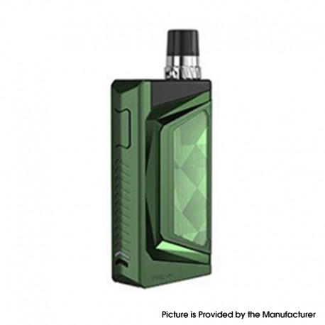 Authentic Wismec PREVA 1050mAh Box Mod Battery Starter Kit w/ Pod Cartridge - Green, 2ml, 0.2~1.7ohm (Pod Version)