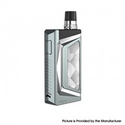 Authentic Wismec PREVA 1050mAh Box Mod Battery Starter Kit w/ Pod Cartridge - Silver Gray, 2ml, 0.2~1.7ohm (Pod Version)