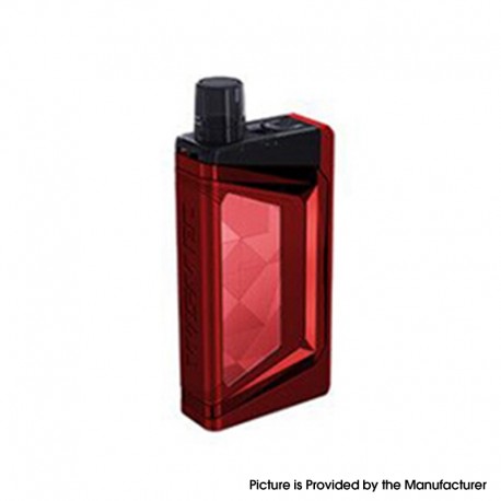 Authentic Wismec PREVA 1050mAh Box Mod Battery Starter Kit w/ Pod Cartridge - Red, 3ml, 0.2~1.7ohm (Standard Version)