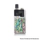 Authentic LostVape Orion Q 950mAh AIO Pod System Starter Kit w/ KTR Orion Pod Cartridge - Sliver Abalone, 2ml, 1.0ohm