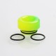 Authentic Reewape AS181 Replacement 810 Drip Tip for SMOK TFV8 / TFV12 Tank / Kennedy - Green Orange, Resin, 11mm