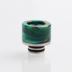 Authentic Reewape AS131 510 Drip Tip for RDA / RTA / RDTA / Sub-Ohm Tank Atomizer - Green, Resin + SS, 11mm