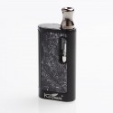 Authentic Kangvape Klasik V2 650mAh VV Box Mod E- Starter Kit w/ K5 Atomizer - Black, Zinc Alloy, 0.5ml