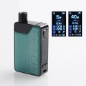 Authentic SMOKTech SMOK Fetch Mini 40W 1200mAh VW Box Mod Pod System Starter Kit - Green, PCTG + Glass, 3.7ml, 5~40W