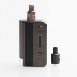 Authentic Vsticking VKsma 1400mAh YiHi Chip DIY Mode TC Mod Kit w/ SMI RADA Dripping Atomizer - Carbon Gunmetal, 3ml, 10~35J