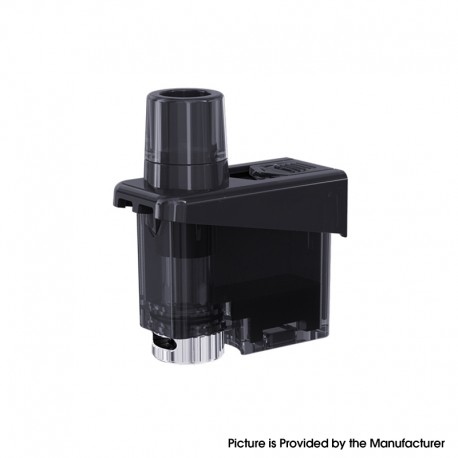 Authentic WISMEC Preva Kit Replacement Pod Cartridge w/ 0.25ohm SS316 Dual Coil - Black, 3ml