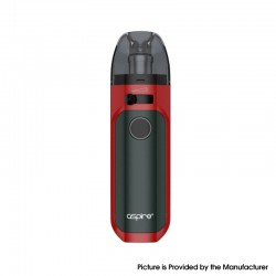 Authentic Aspire Tigon 1300mAh AIO Pod System Starter Kit - Red, 4.6ml, 0.4ohm / 0.7ohm