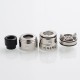 Authentic Aivape Ohana RDA Rebuildable Dripping Atomizer w/ BF Pin - Silver, Stainless Steel, 24mm / 25mm Diameter