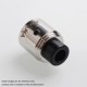 Authentic Aivape Ohana RDA Rebuildable Dripping Atomizer w/ BF Pin - Silver, Stainless Steel, 24mm / 25mm Diameter