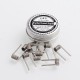 Authentic Goforvape Ni80 Braided Fused Staple Clapton Wire Pre-built Coil for RDA / RTA - 36GA + 38GA x 16, 0.26ohm (10 PCS)