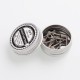 Authentic Goforvape Ni80 Braided Fused Staple Clapton Wire Pre-built Coil for RDA / RTA - 36GA + 38GA x 16, 0.26ohm (10 PCS)