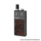 Authentic LostVape Orion Q-PRO Q Pro 24W 950mAh Pod System Kit - Ochre / Stabwood, Stainless Steel, 2ml, 0.5ohm / 1.0ohm