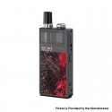 Authentic LostVape Orion Q-PRO Q Pro 24W 950mAh Pod System Starter Kit - Red / Stabwood, Stainless Steel, 2ml, 0.5ohm / 1.0ohm