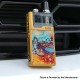 Authentic LostVape Orion Q-PRO Q Pro 24W 950mAh Pod System Starter Kit - Blue / Stabwood, Stainless Steel, 2ml, 0.5ohm / 1.0ohm