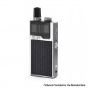 Authentic LostVape Orion Q-PRO Q Pro 24W 950mAh Pod System Starter Kit - Silver / Weave, Stainless Steel, 2ml, 0.5ohm / 1.0ohm