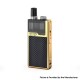 Authentic LostVape Orion Q-PRO Q Pro 24W 950mAh Pod System Starter Kit - Gold / Weave, Stainless Steel, 2ml, 0.5ohm / 1.0ohm