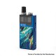 Authentic LostVape Orion Q-PRO Q Pro 24W 950mAh Pod System Starter Kit - Blue / Aurora, Stainless Steel, 2ml, 0.5ohm / 1.0ohm