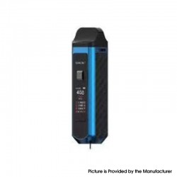 [Ships from Bonded Warehouse] Authentic SMOK RPM40 40W 1500mAh VW Mod Pod System Kit - Prism Blue, 1~40W, 0.4ohm / 0.6ohm