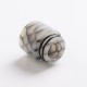 Authentic Reewape AS116SY Replacement 810 Drip Tip for SMOK TFV8 / TFV12 Tank / Goon RDA - Gray, Resin, Glowing Change, 17mm