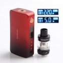 [Ships from Bonded Warehouse] Authentic Vaporesso GEN 220W TC VW Box Mod w/ SKRR-S Tank Kit - Black Red, 5~220W, 2 x 18650, 8ml