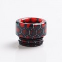 Authentic Reewape AS208 810 Drip Tip for SMOK TFV8 / TFV12 Tank / Kennedy - Blue Purple, Resin, 12mm