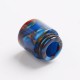 Authentic Reewape AS116 810 Drip Tip for SMOK TFV8 / TFV12 Tank / Kennedy / Battle / CSMNT Cosmonaut / Reload RDA - Blue, Resin