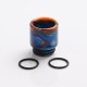 Authentic Reewape AS116 810 Drip Tip for SMOK TFV8 / TFV12 Tank / Kennedy / Battle / CSMNT Cosmonaut / Reload RDA - Blue, Resin