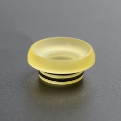 Authentic Reewape AS244 810 Drip Tip for SMOK TFV8 / TFV12 Tank / Kennedy / CSMNT Cosmonaut / Reload RDA - Yellow, Resin, 8mm