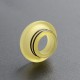 Authentic Reewape AS244 810 Drip Tip for SMOK TFV8 / TFV12 Tank / Kennedy / CSMNT Cosmonaut / Reload RDA - Yellow, Resin, 8mm